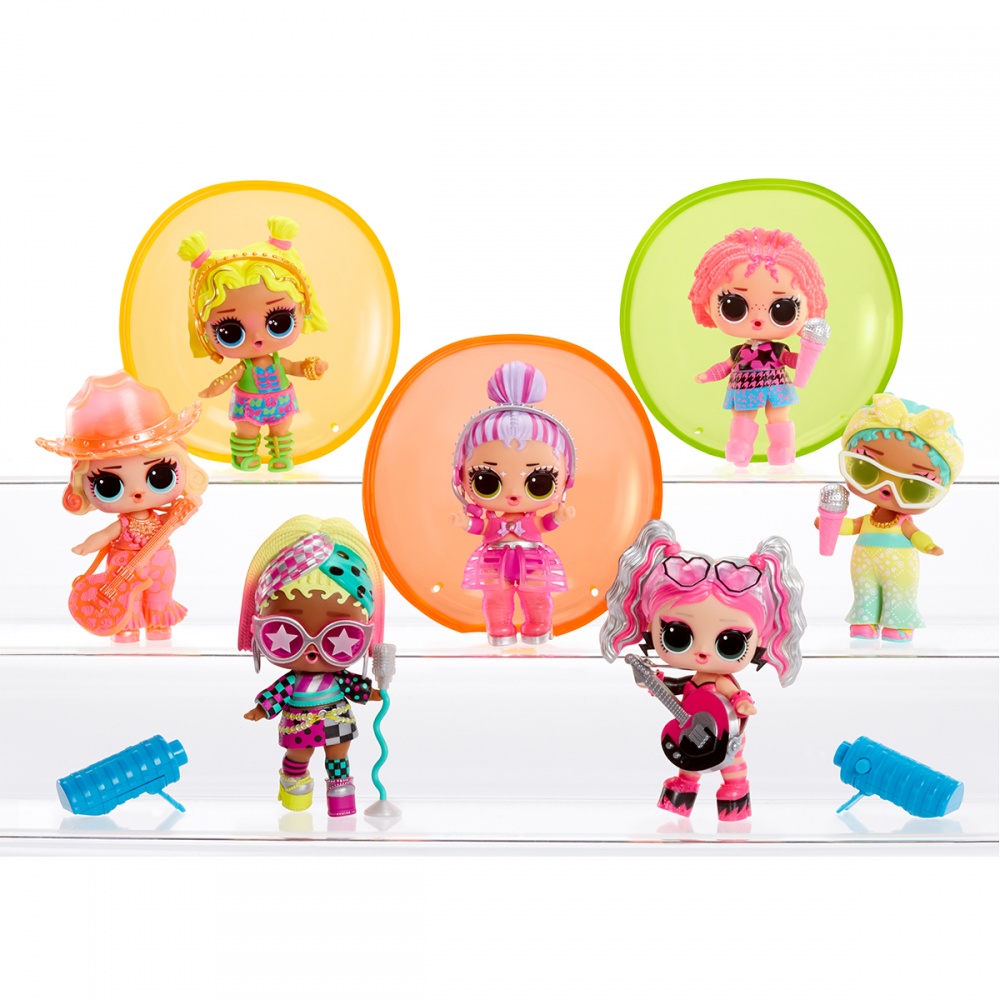 Ігровий набір MGA Entertainment з лялькою L.O.L. Surprise! серії Neon Pop Зірочки 120674