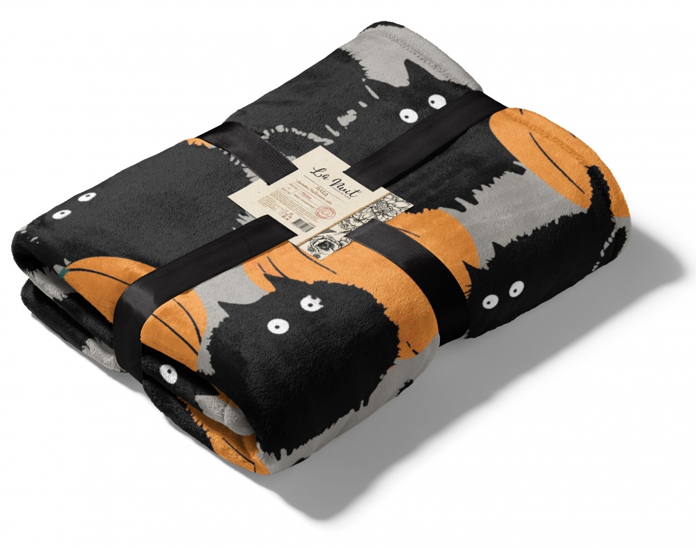 Плед Cats 160x200 см мультиколор La Nuit