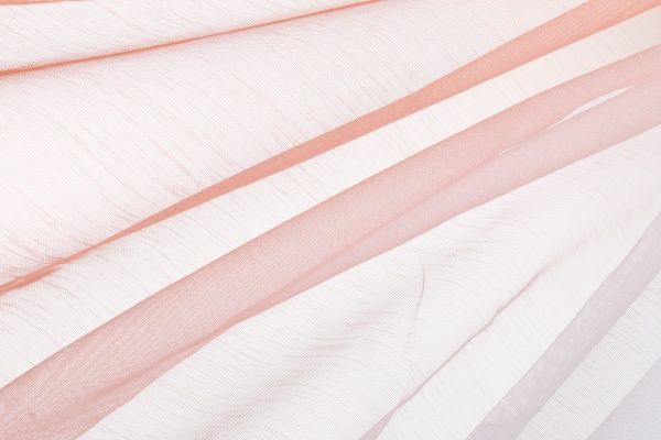 Тканина тюлева Карнавал сітка 295 см помаранчевий 