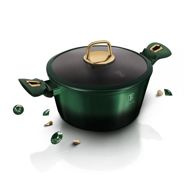 Кастрюля с крышкой Emerald Collection 6,1 л BH 6059 Berlinger