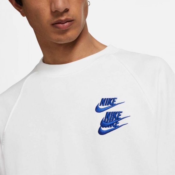 Джемпер Nike M NSW FT CRW WTOUR DD0882-100 р. XL білий
