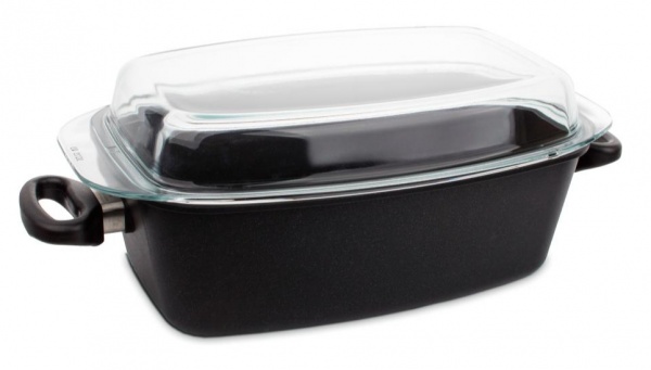 Крышка стеклянная 33x21 см 03321-E AMT Gastroguss