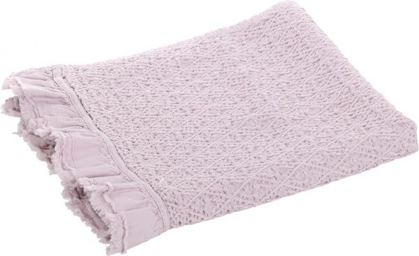 Рушник Vitoria Stone Wash 70x140 см срібна троянда La Nuit 