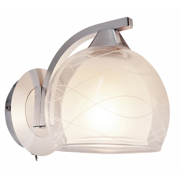 Бра Victoria Lighting 1x60 Вт E27 алюміній Kelly/AP1 