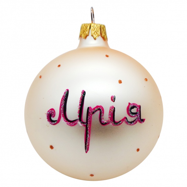 Елочная игрушка Мечта 80 мм мульти К-1674-80