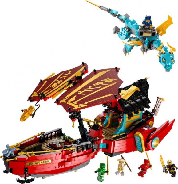 Конструктор LEGO NINJAGO Дарунок долі – перегони з часом 71797