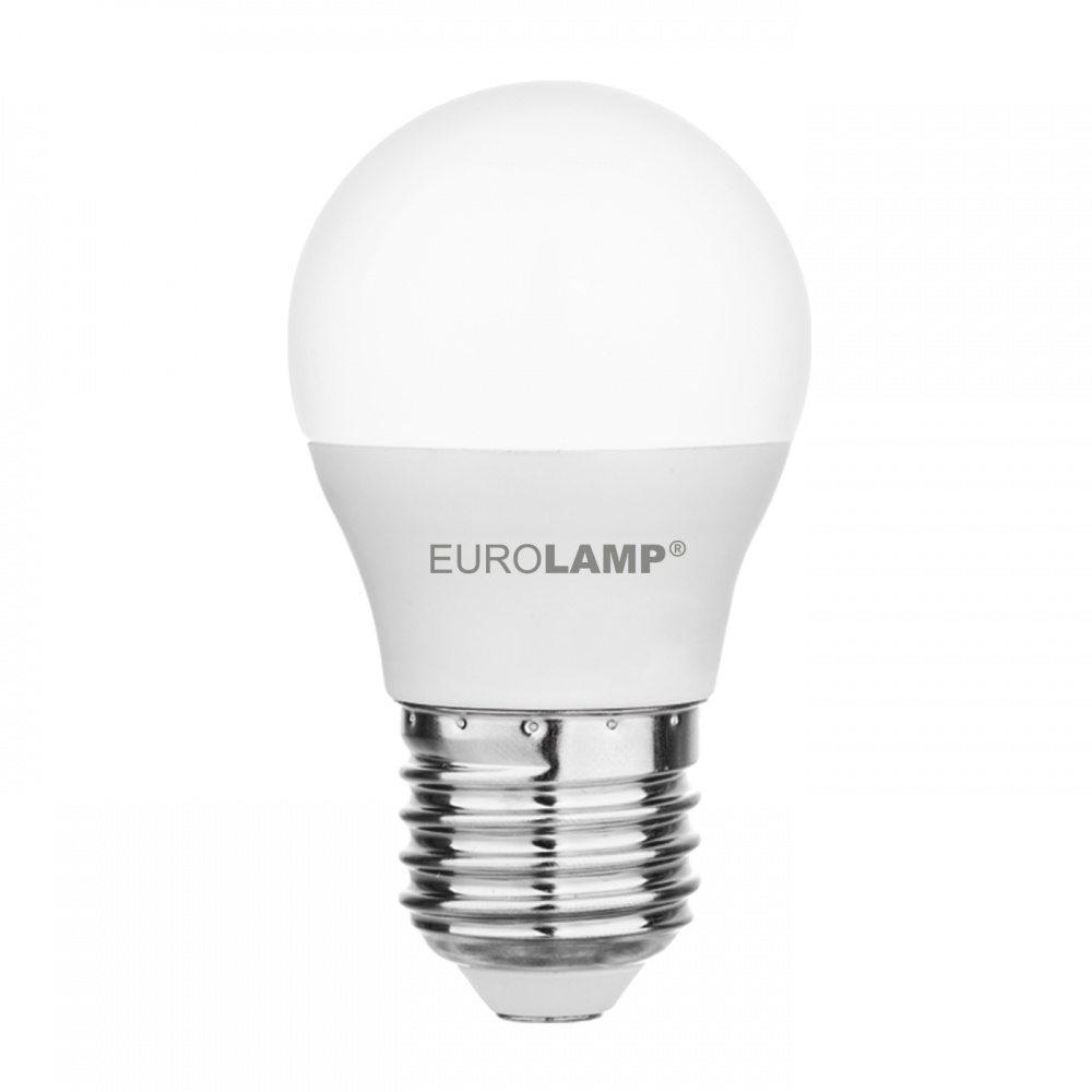 Лампа светодиодная Eurolamp ECO 7 Вт G45 матовая E27 220 В LED-G45-07273(P)