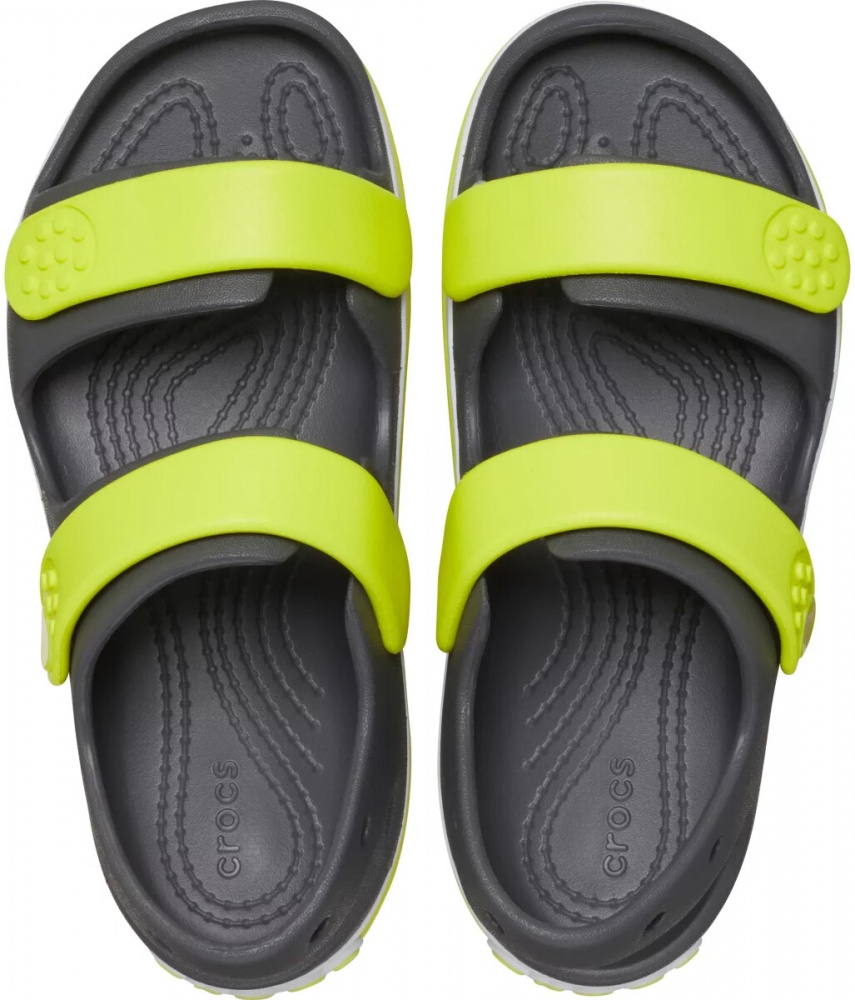 Сандалі Crocs Crocband Cruiser Sandal T SG/Ac 209424-1NJ р.25/26 сірий