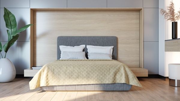 Покрывало Велюр 220x240 см ТЕП бежевый 