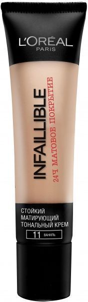 Тональний крем L'Oreal Paris Infaillible 24 11 ваніль 35 мл