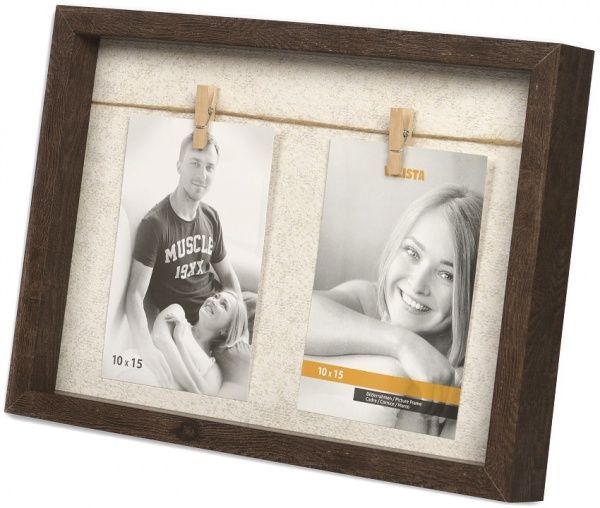 Мультирамка Velista 12B-2B 10x15 см коричневый 