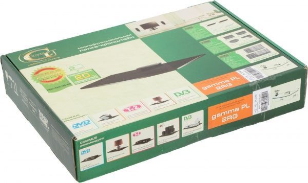 Полиця Commus Gamma PL 2 RG сірий 