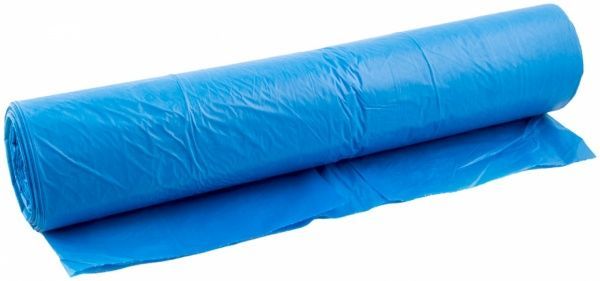 Мішки для побутового сміттямішки для будівельного сміття Paclan міцні 120 л 25 шт. (5900942132256)