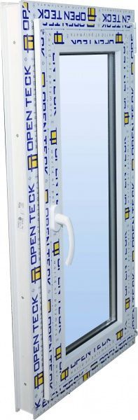 Вікно поворотно-відкидне OpenTeck DE-LUX 60 500x1000 мм праве 