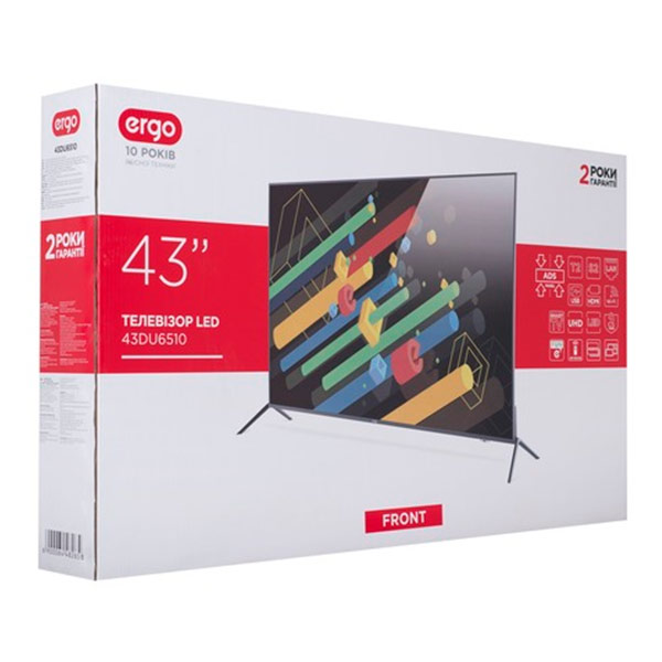 Телевизор Ergo 43DU6510