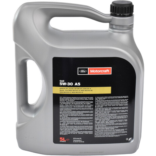Моторное масло синтетическое Ford Motorcraft A5 5W-30 5 л (15CF54)