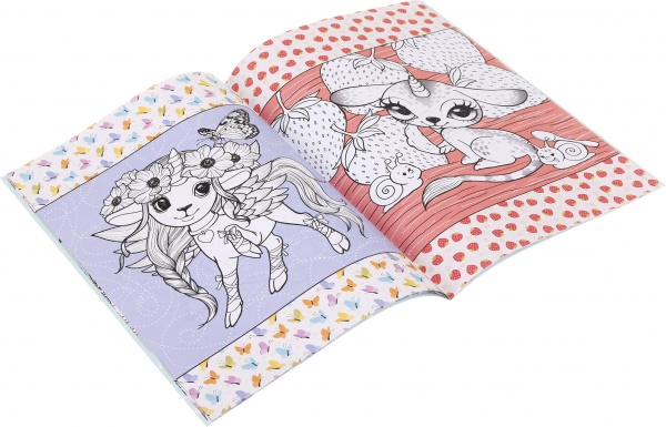 Розмальовка Art studio of happiness 21х27,9 см А4 в асортименті