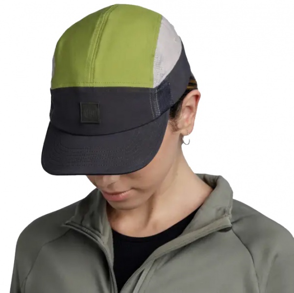 Кепка BUFF PANEL CAP BU 125314.901 L-XL зелений