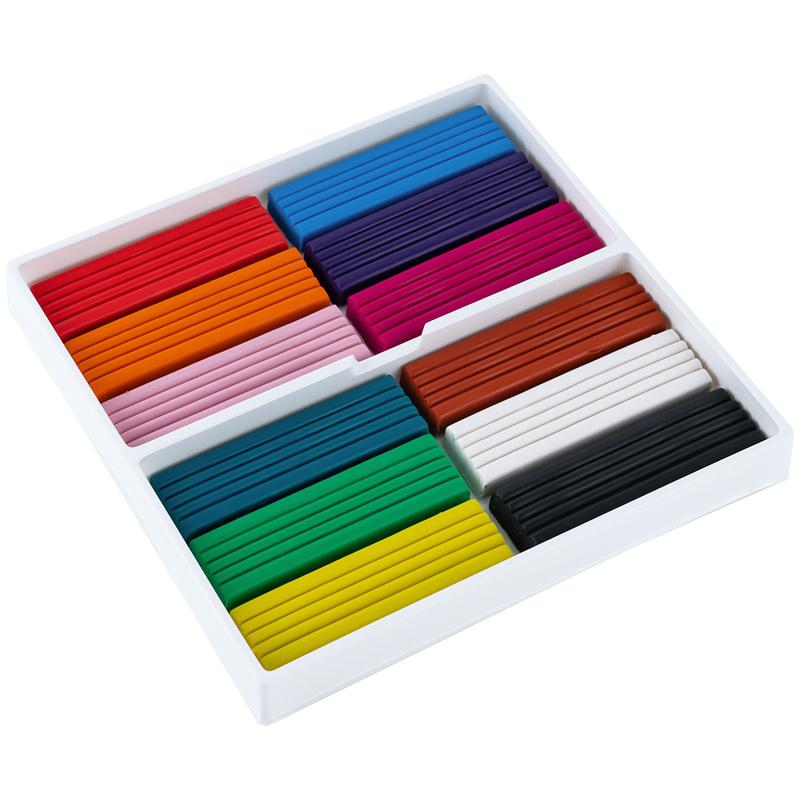 Пластилин восковый 12 цветов 240 г Classic (K-1086) KITE