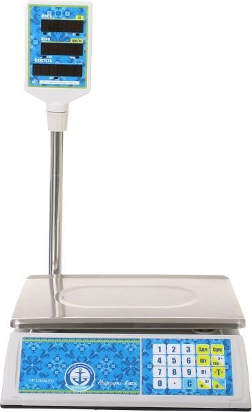 Ваги торговельні VAGAR VP-L 30-LED 30 кг 
