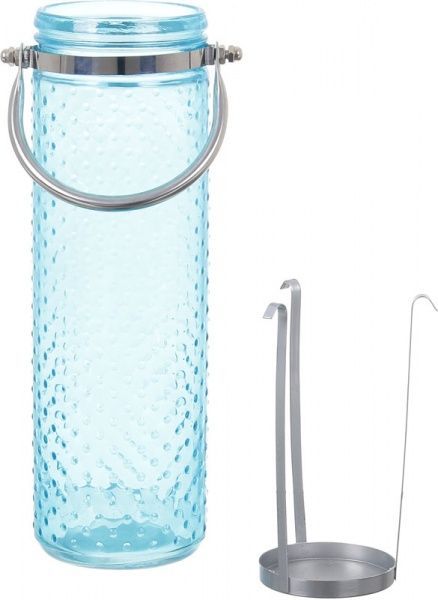 Свічник скляний з підставкою для свічки 217124_2 Тенденс