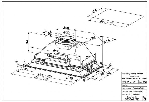 Витяжка Faber INKA SMART HC X A52