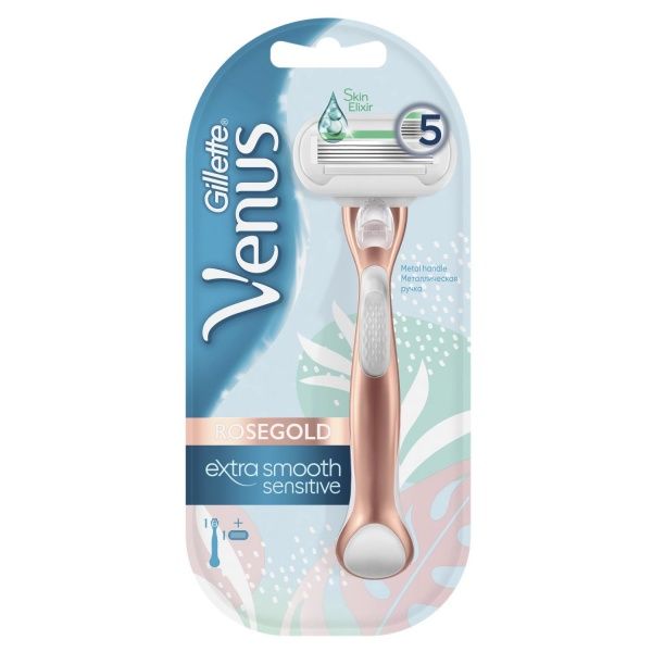 Бритва Gillette Venus Smooth RoseGold с 1 сменной кассетой
