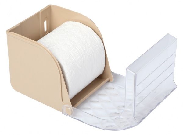 Держатель для туалетной бумаги VOLVER Crystal 10201BR