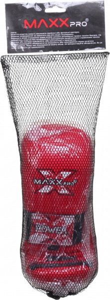 Рукавички для карате MaxxPro KMR-620 Loz червоний