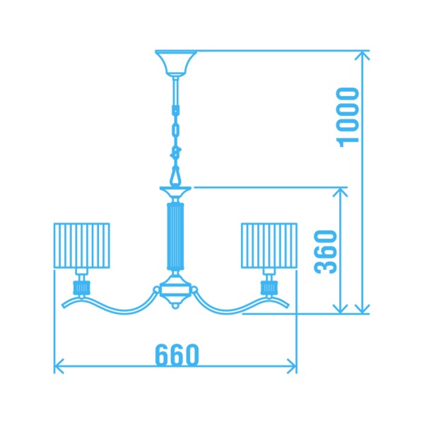 Люстра Victoria Lighting 3x40 Вт E14 бронза Sara/SP3 