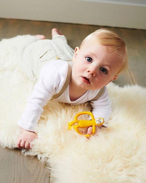 Прорізувач Matchstick Monkey Лев жовтий 11 см (MM-L-001)