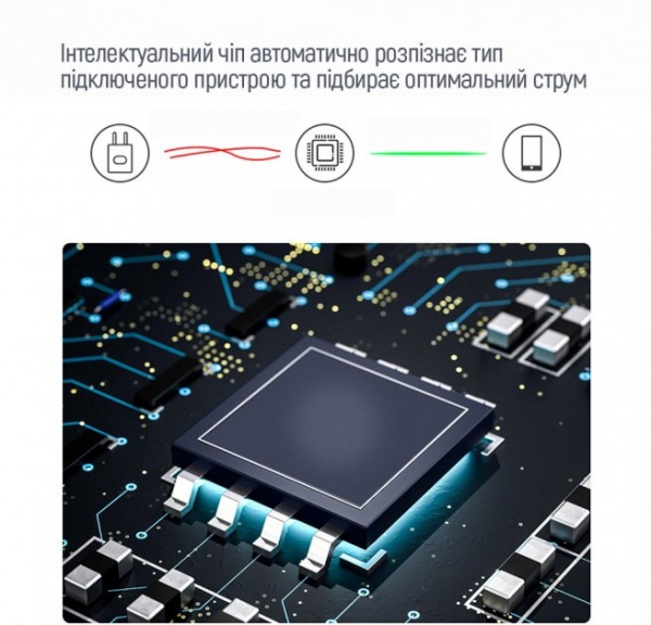 Внешний аккумулятор (Powerbank) ColorWay Full power Ligthning + USB QC3.0 + USB-C PD 22.5W 10000 mAh green (CW-PB100LPK2GR-PDD) 