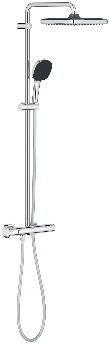 Душевая система Grohe термостатическая Vitalio Comfort System 250 Cube (26696001) — фото 1