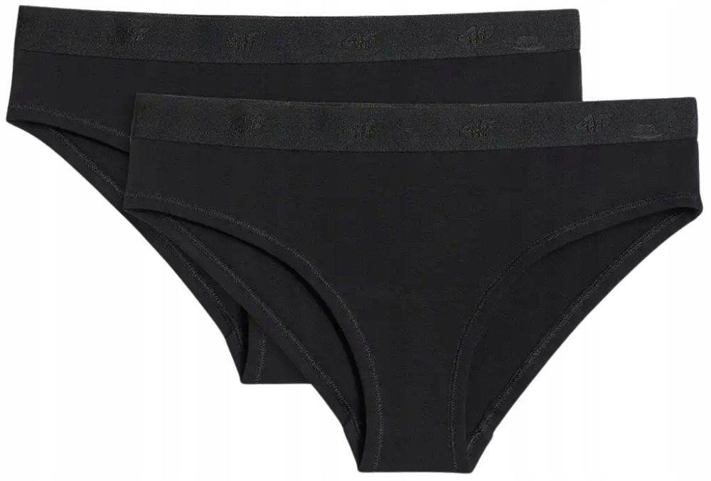 Набір трусів жіночі 4F 2 шт 4FWMM00UPTSF039-20S M чорний