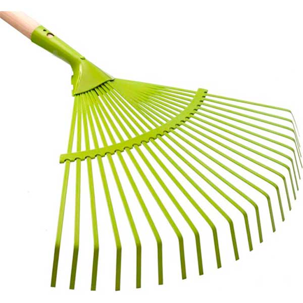 Грабли веерные My Garden 215-1-22-1660 22 зубцы зеленые