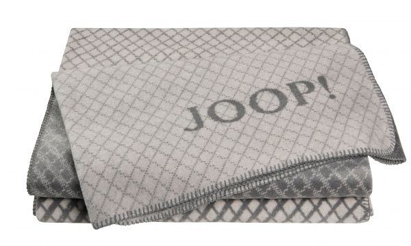 Плед Diamond Rauch-Graphit 150x200 см сірий/темно-сірий Joop! 