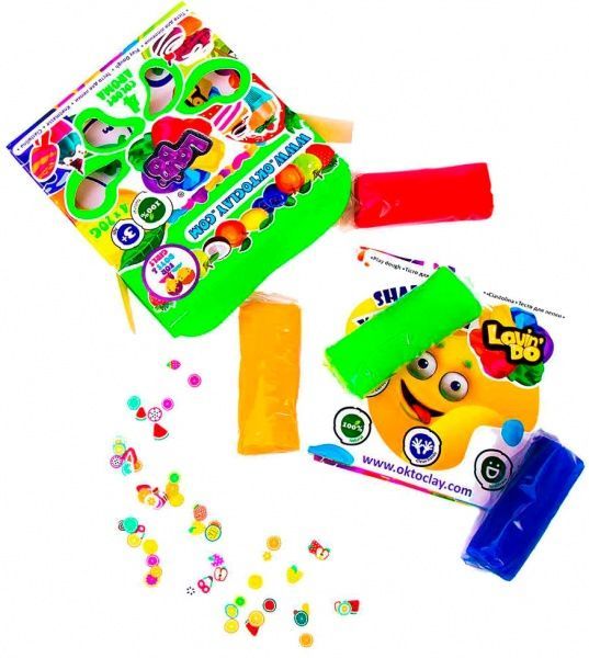 Тісто для ліплення Асорті 4 кольори 41032