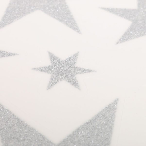 Декоративная наклейка Звезды BCC001170 в ассортименте 21х34 см