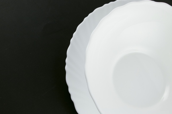 Тарелка десертная Blanco Wave 190 мм Vittora