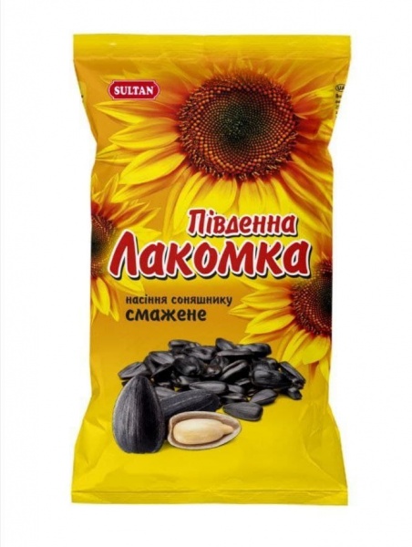 Семена подсолнечника ТМ ЛАКОМКА ПІВДЕННА жареные 120 г