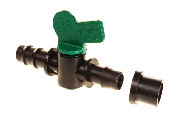 Кран стартовый с уплотнительной резинкой для садовой трубки i-011-3