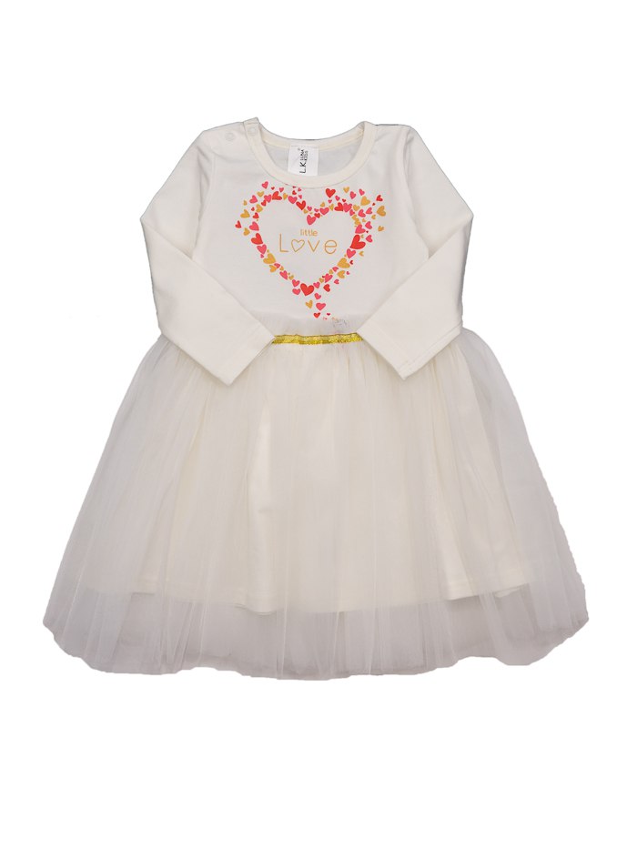 Платье Luna Kids р.86 молочный 0177