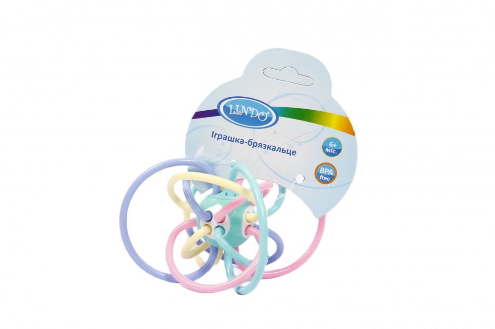 Игрушка-погремушка Lindo для детей Б 413
