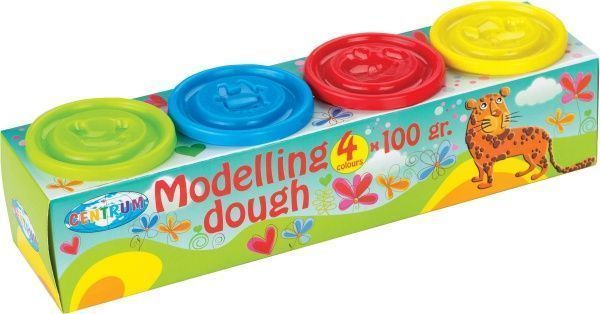 Тесто для лепки Giraffe 4 цвета x 100 г Centrum