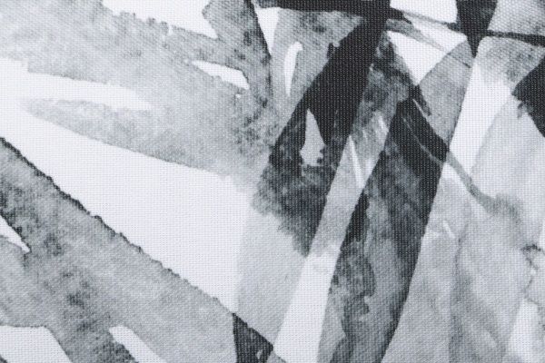 Подушка декоративная с принтом листьев 30х50 см