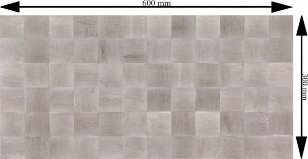 Плитка Golden Tile ABBA Wood Mix сірий 652451 30x60 