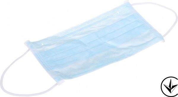 Маска медична захисна блакитна 5 шт./уп.