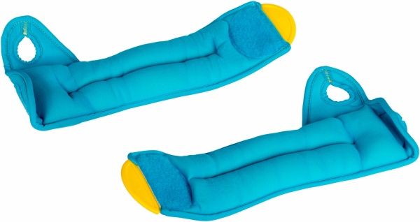 Утяжелители Reebok Wrist Weights Cyan RAWT-11072CY 2x1,5 кг 