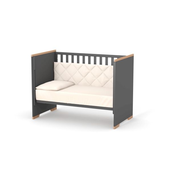 Ліжечко дитяче Veres Сіетл темно-сірий 09.3.1.37.16