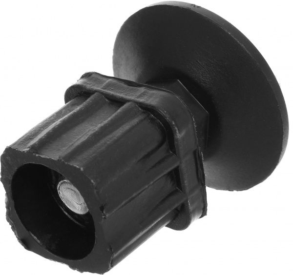 Комплект виробничий опора d45 мм 35 мм + вставка в трубу 30x30x35 мм пластик